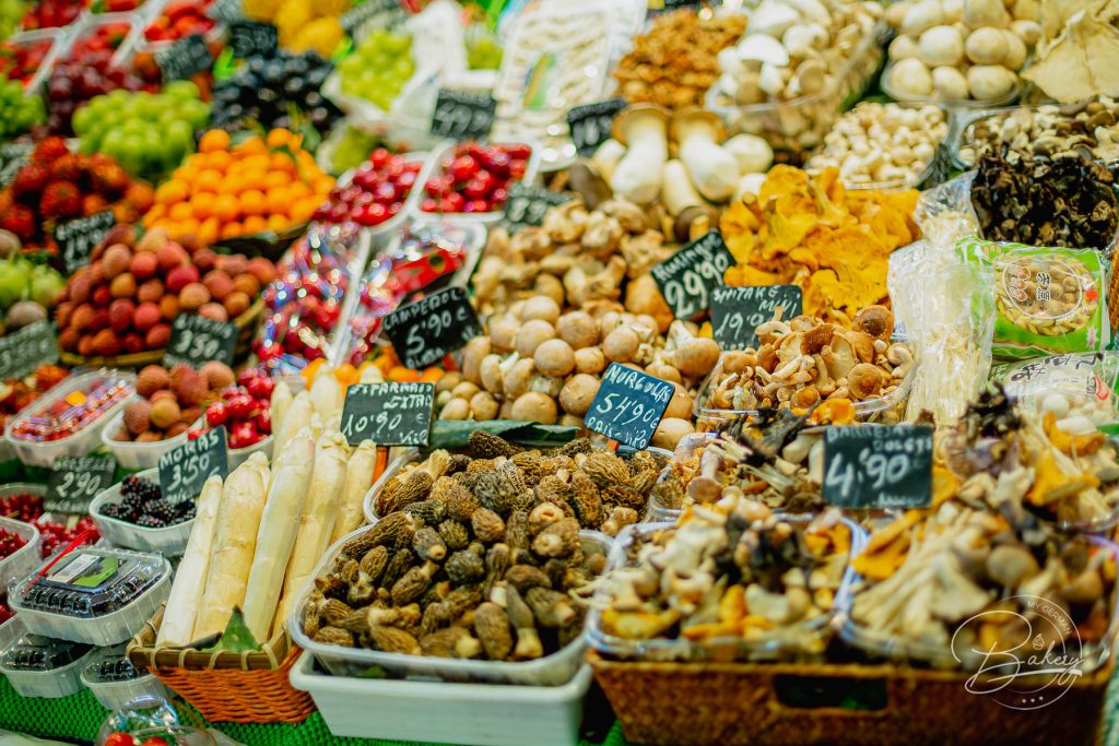 Mercado de la Boqueria - Barcelona, Spanien - Foodmarket Spain - Obst- und Gemüsemarkt in Barcelona - Mercat de Boqueria